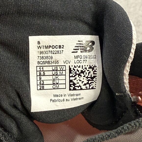 New Balance‎ Shoes Womens 11 Fresh Foam Tempo V2 Pink Running Sneakers WTMPOCB2 - Picture 9 of 9